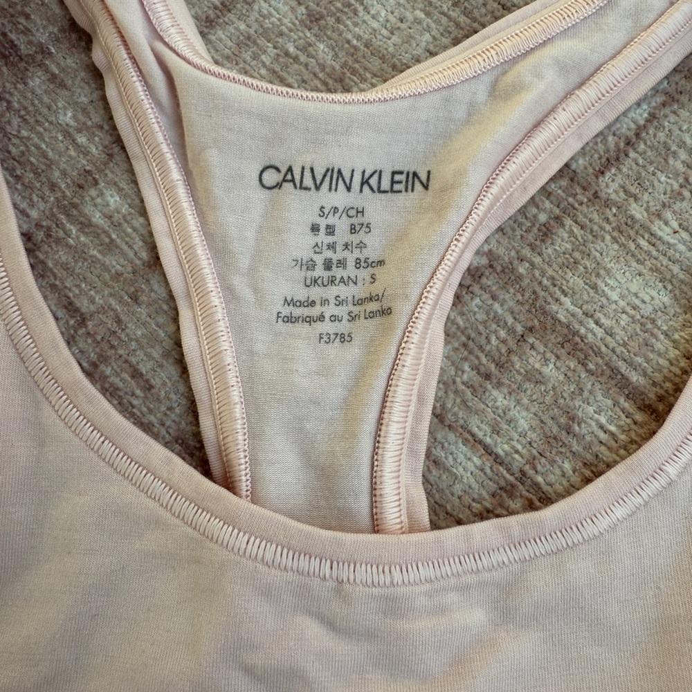 Calvin Klein Modern Cotton Unlined Bralette and Bikini in baby pink ⭐SET⭐ - Picture 3 of 5